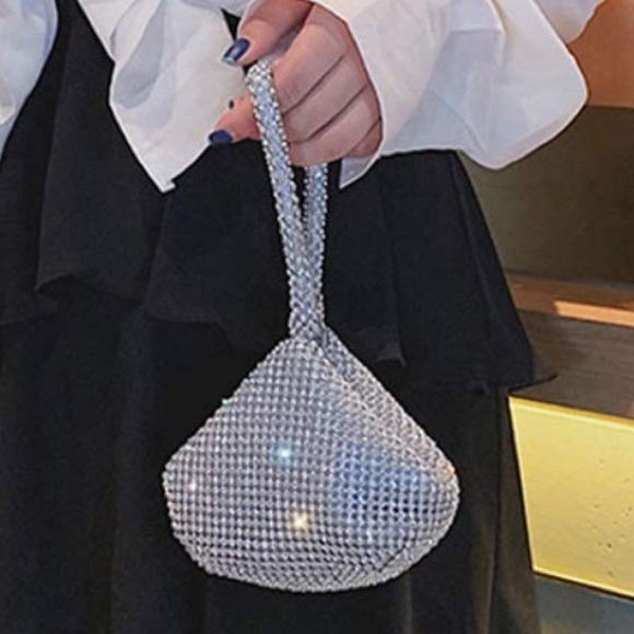 Sparkly mini evening clutch/bag - Picture 4 of 6